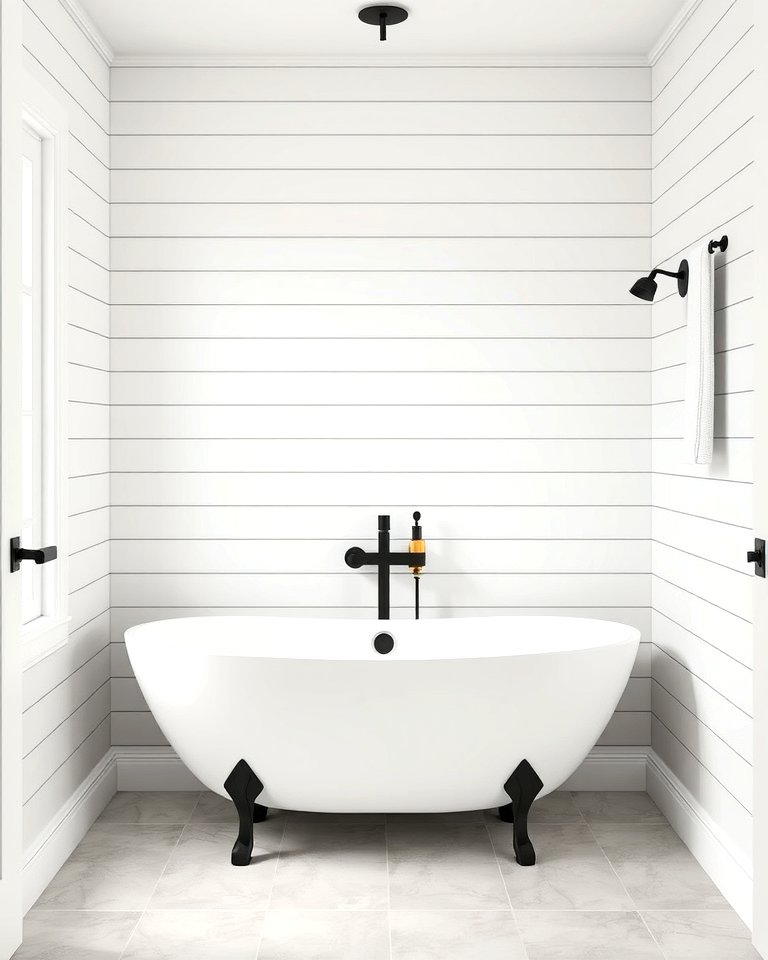 25 Bathroom Wall Paneling Ideas for a Luxurious Look