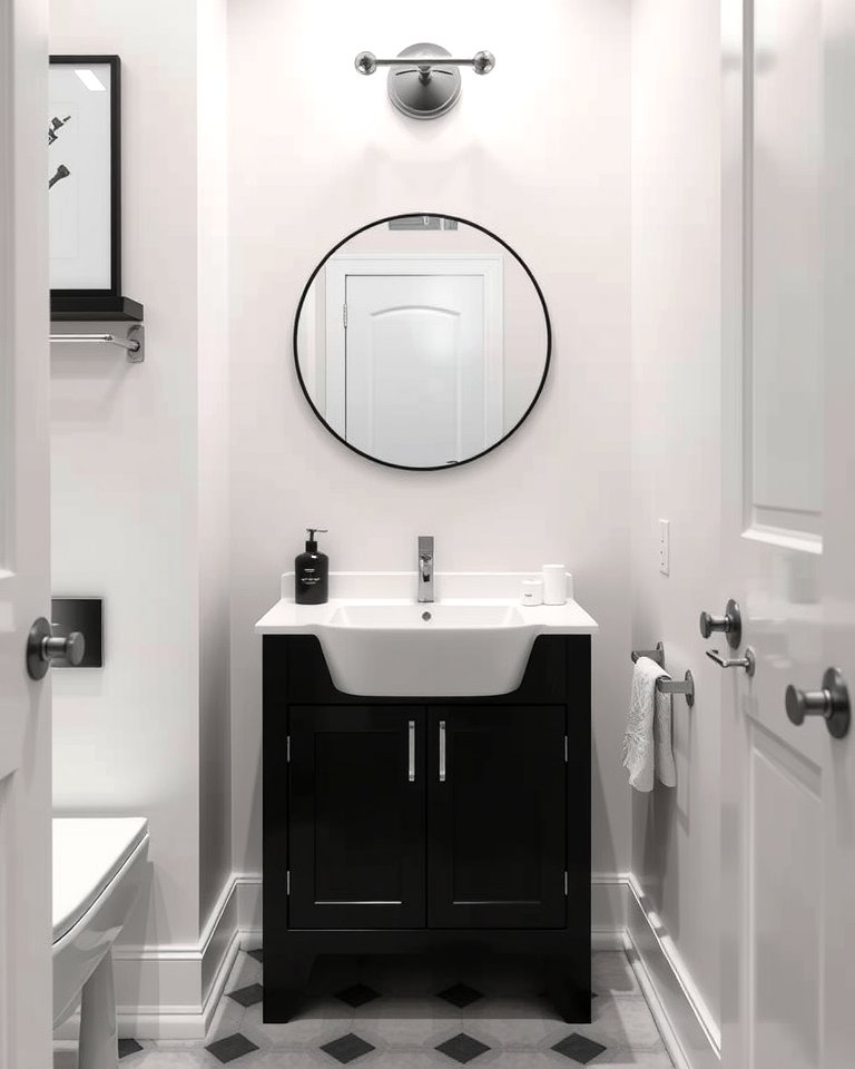 Elegant Black Vanity Solutions for Small Spaces: Maximize Your Bathroom's Potential
