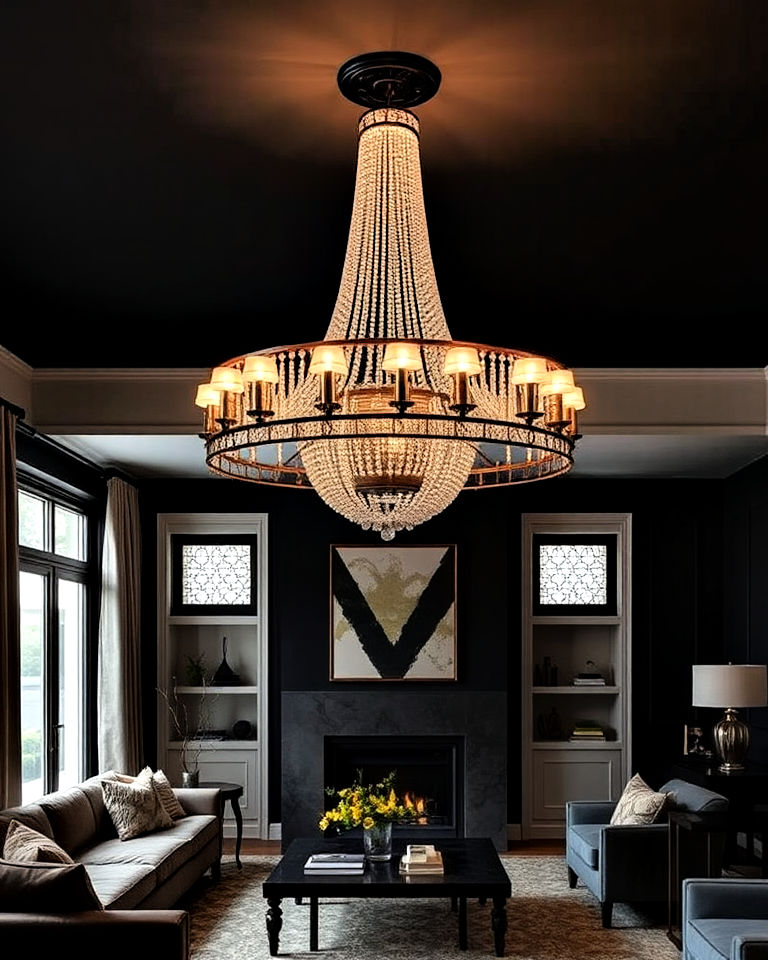 25 Dark Living Room Ideas for a Moody and Chic Space