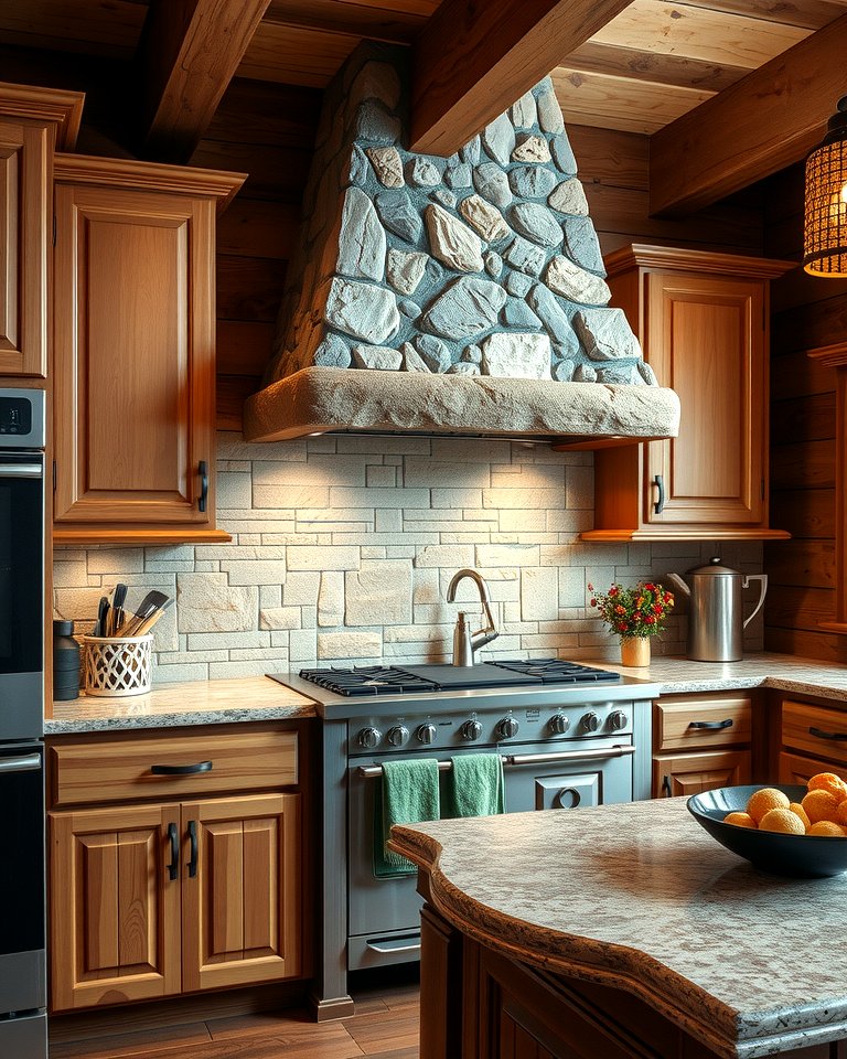 25 Log Cabin Kitchen Design Ideas for a Rustic Look