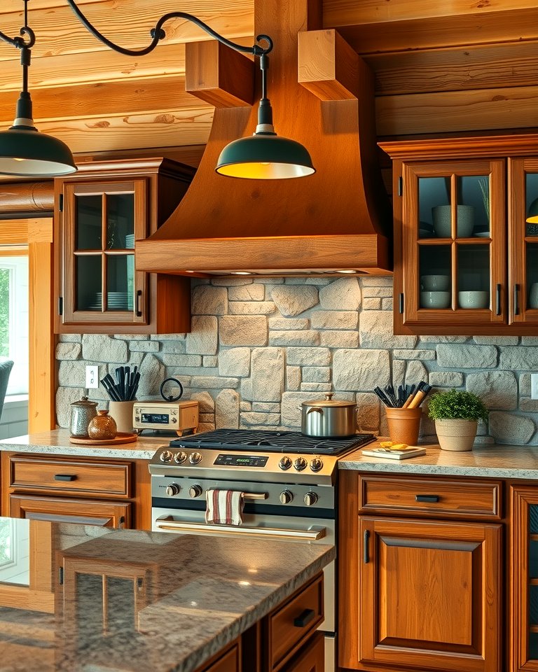 25 Log Cabin Kitchen Design Ideas for a Rustic Look