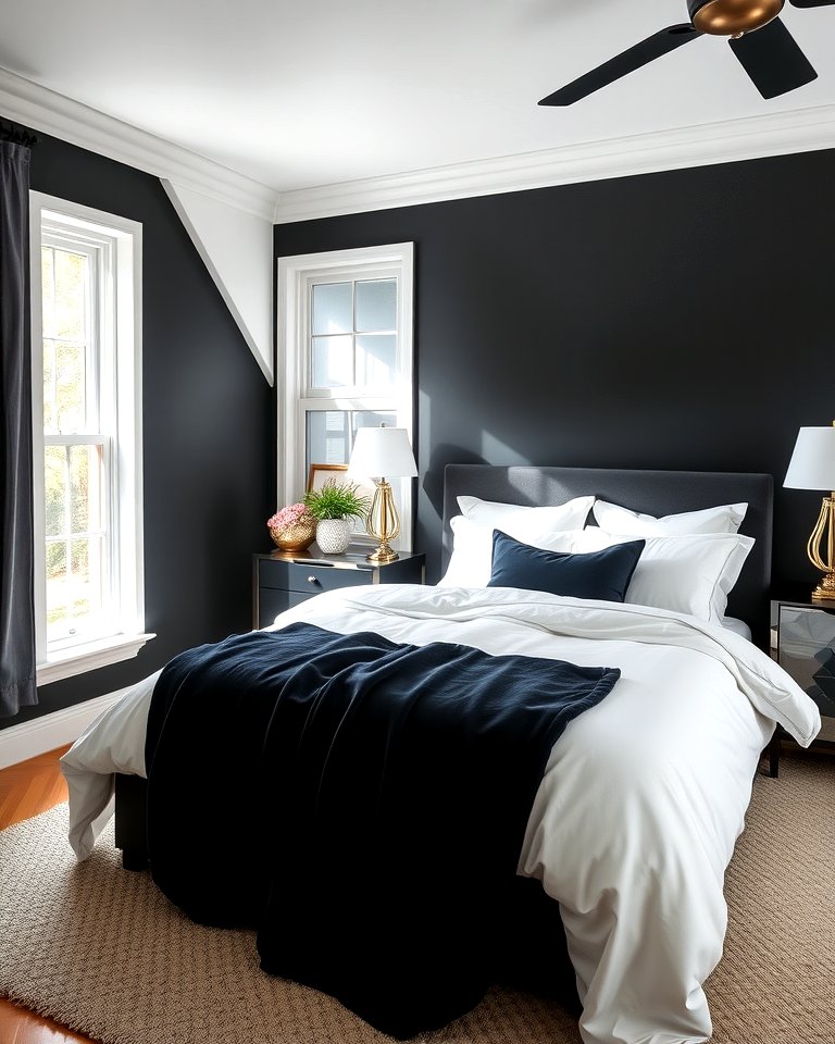 25 Black and White Bedroom Ideas for a Timeless Design