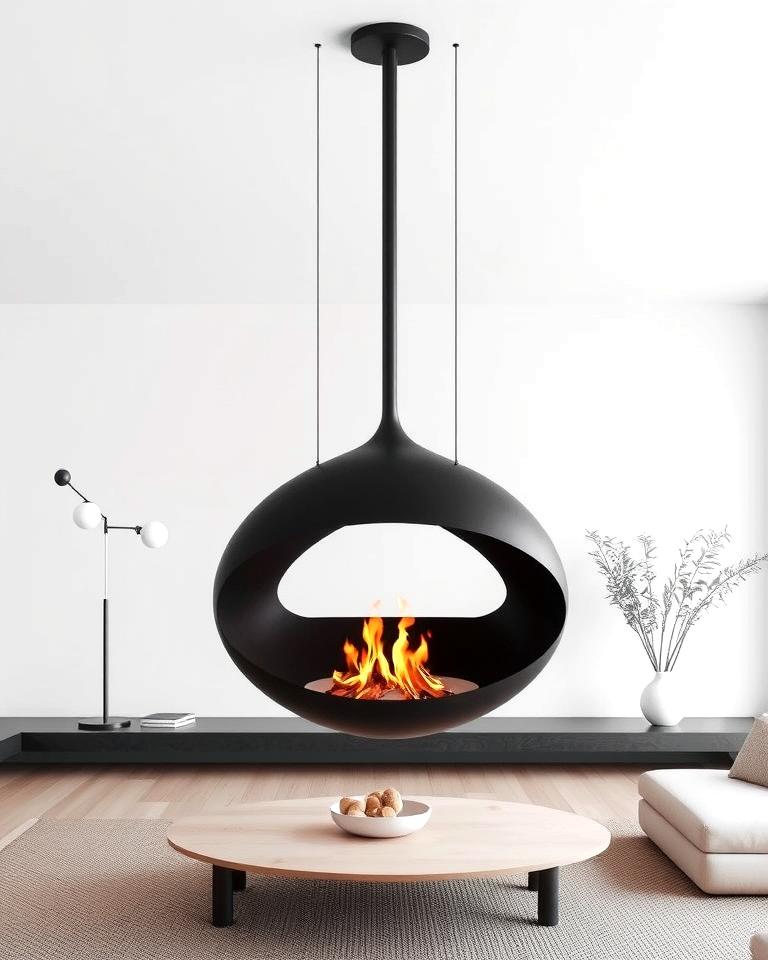 Image showcasing 20 Scandinavian Fireplace Ideas for Cozy Homes