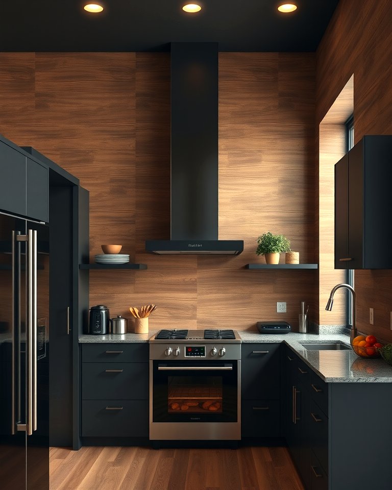 25 Black and Brown Kitchen Ideas for a Bold Look