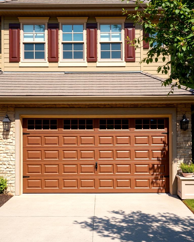 20 Exterior Garage Door Trim Ideas to Boost Curb Appeal