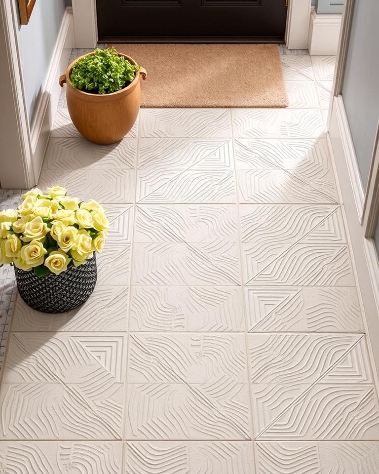 Small Door Ramp Tiles 20 Stylish Small Entryway Tile Floor Ideas