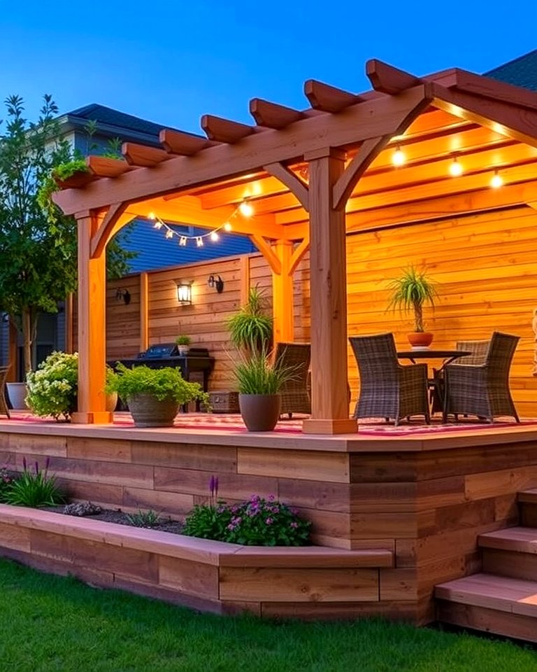 20 Durable Wood Retaining Wall Ideas for Your Yard