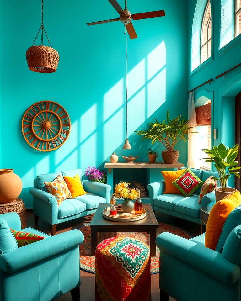 25 Mexican Interior Paint Colors for a Vibrant and Authentic Home