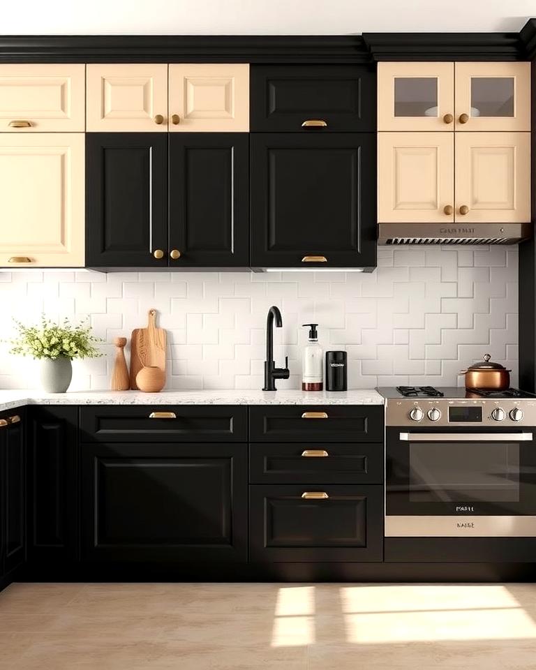 20 Black and Beige Kitchen Ideas for a Timeless Look