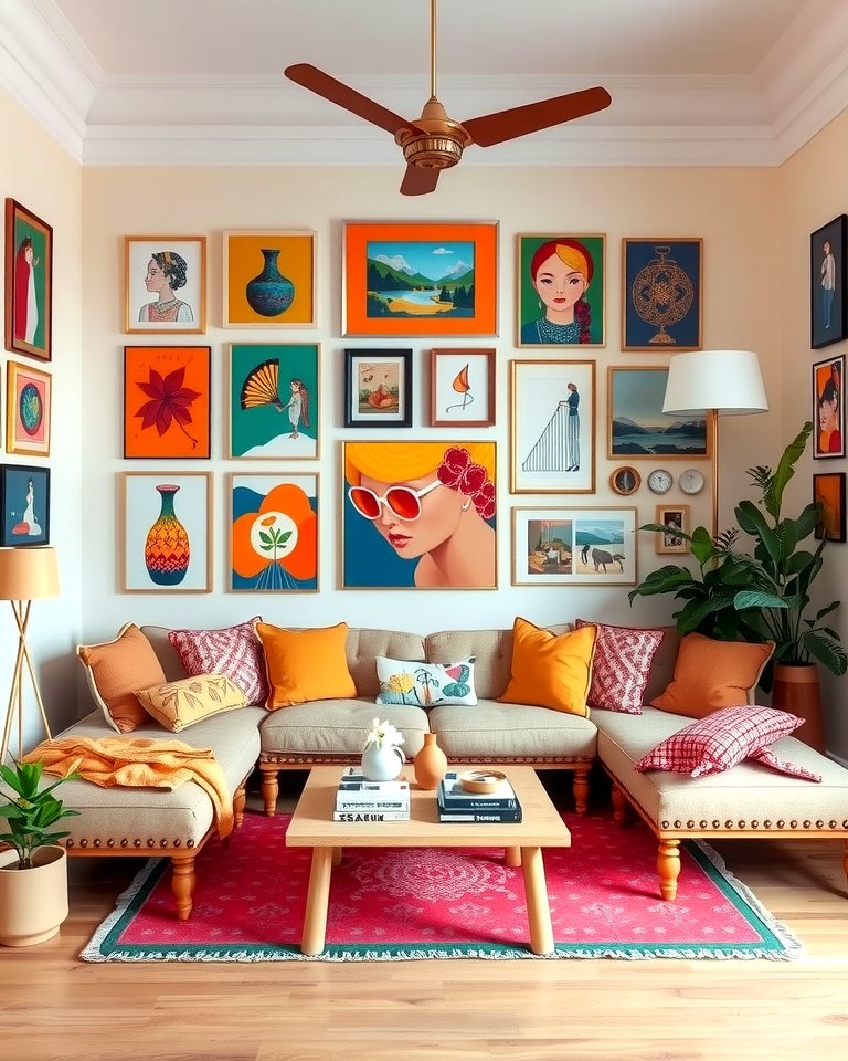 25 Colorful Boho Living Room Ideas for a Vibrant Space