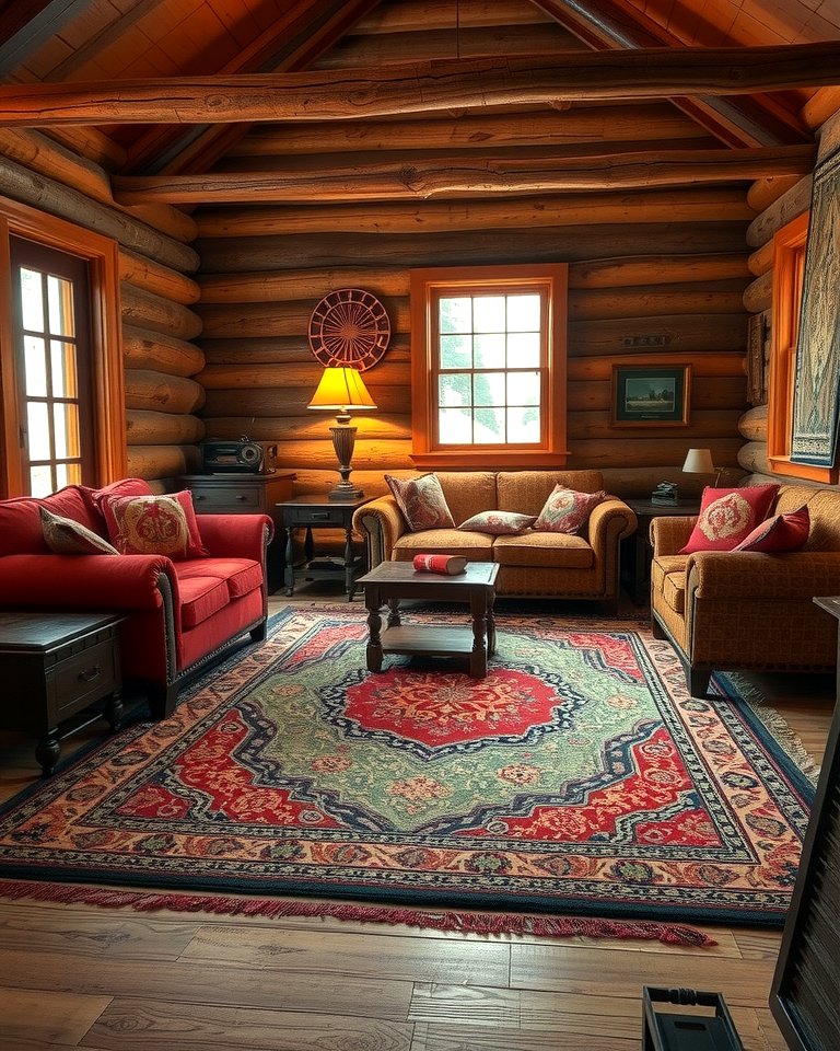 25 Log Cabin Interior Design Ideas for Cozy Living