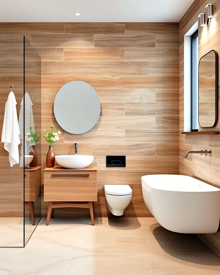 25 Bathroom Wall Paneling Ideas for a Luxurious Look