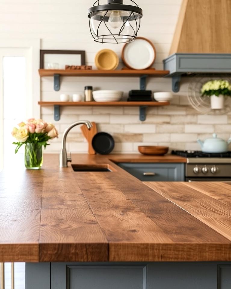 20 Wood Countertop Ideas for a Natural and Stylish Kitchen