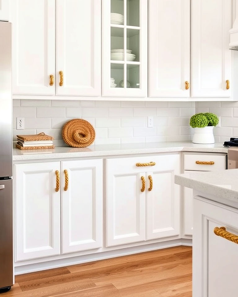20 White Kitchen Cabinets With Gold Hardware Ideas
