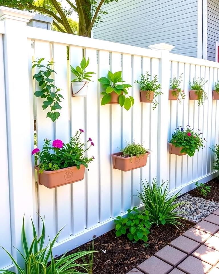 20 White Privacy Fence Ideas for a Classic Look