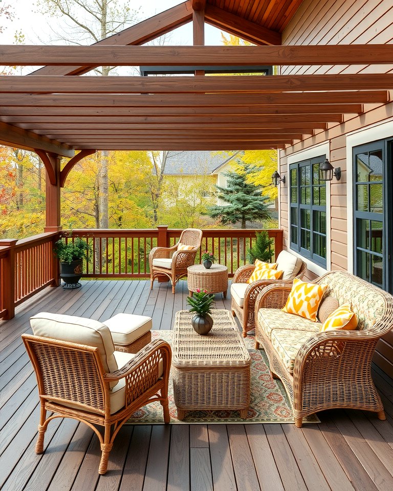 25 Deck Furniture Ideas for Comfortable Outdoor Living
