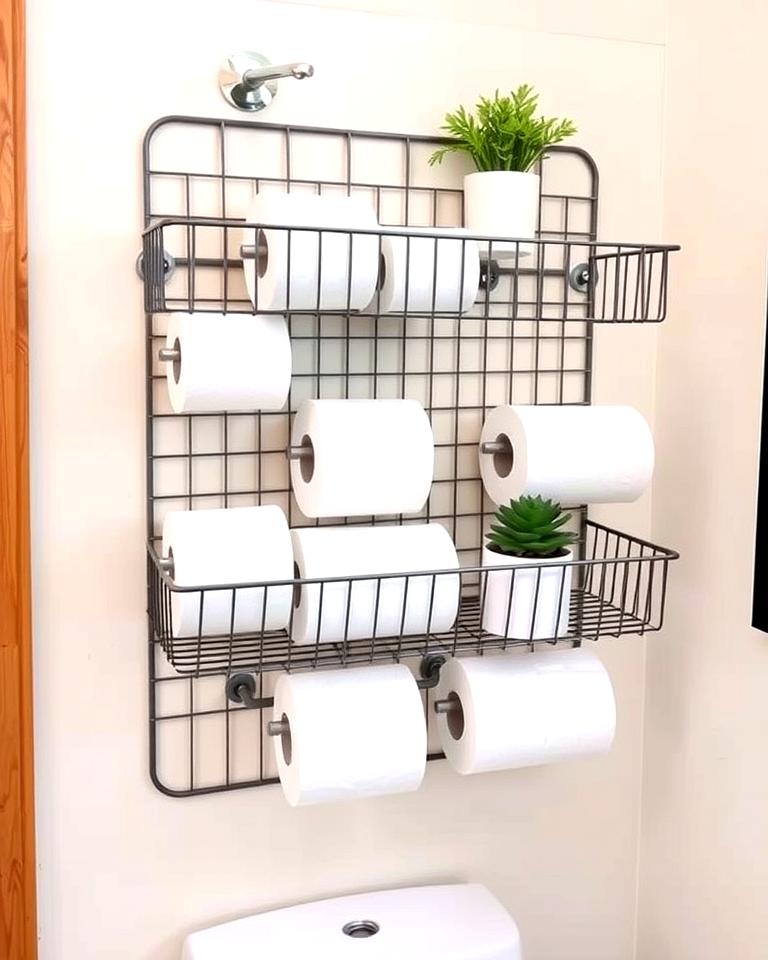 20 Toilet Paper Storage Ideas for Organized Bathrooms