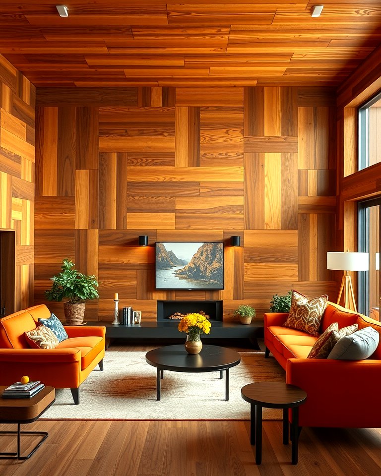 25 Retro 70s Living Room Ideas for a Funky Vibe