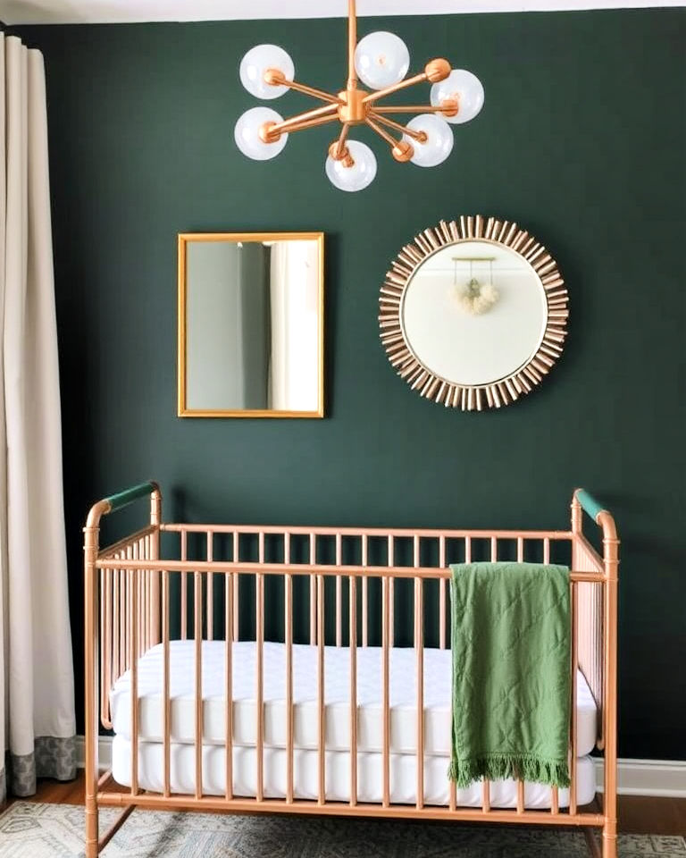 20 Dark Green Nursery Ideas for a Calming Space