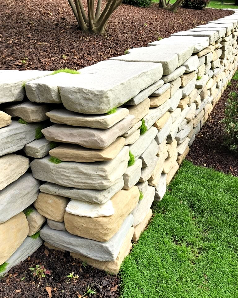 20 Natural Rock Retaining Wall Ideas for a Stunning Yard