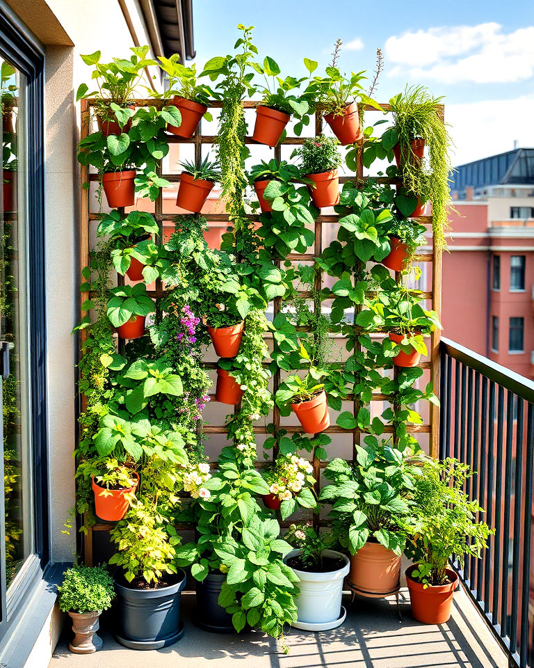25 Beautiful Balcony Trellis Ideas for Your Space