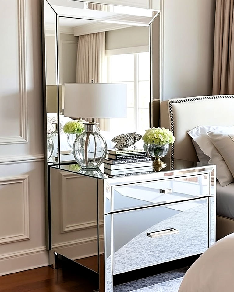 20 Mirror Behind Nightstand Design Ideas for Elegance