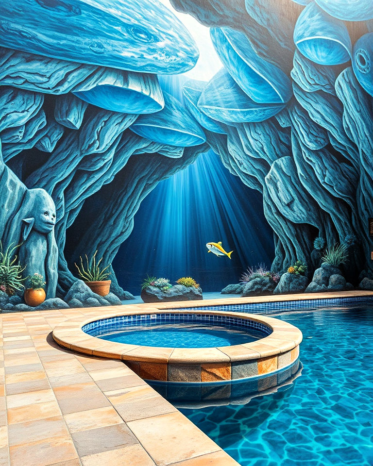 20 Pool Mural Ideas to Enhance Your Backyard Oasis