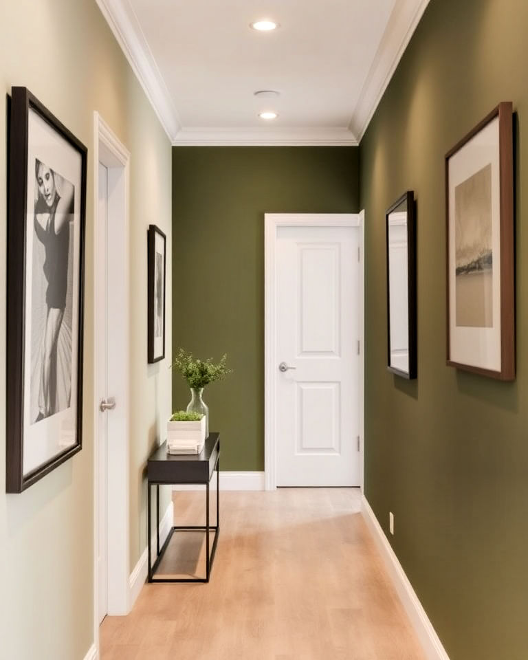 20 Olive Green Accent Wall Ideas for a Bold Statement