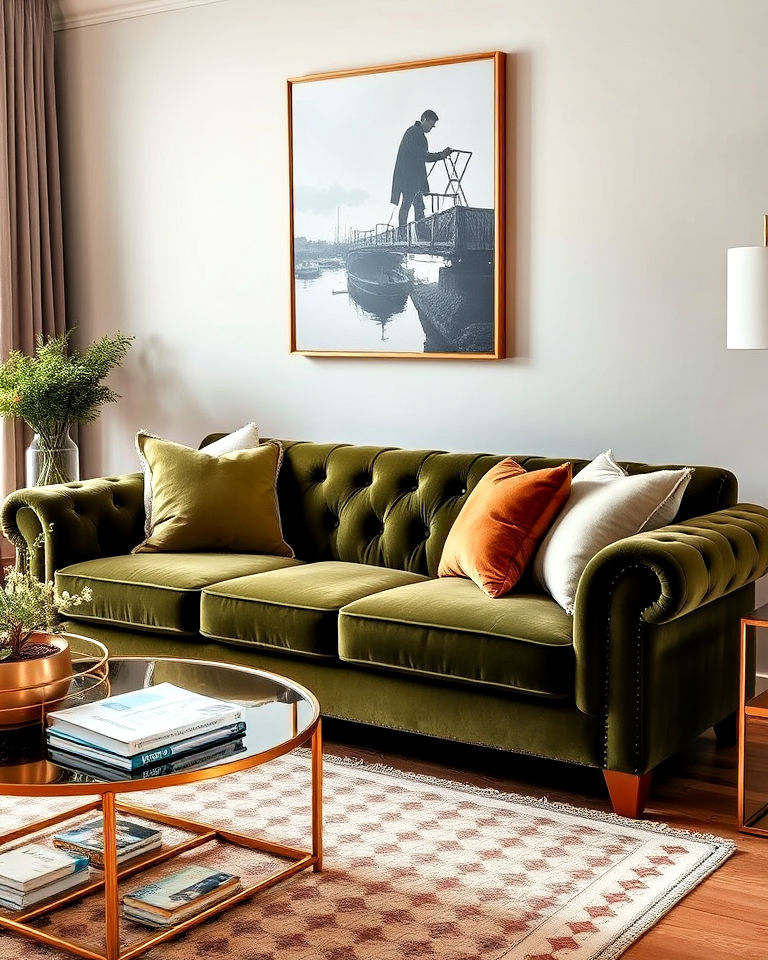 20 Olive Green Room Ideas for a Calming Atmosphere