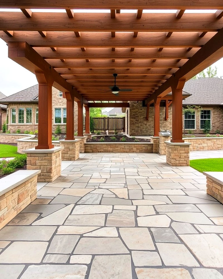20 Pergola Flooring Ideas to Enhance Your Outdoor Space