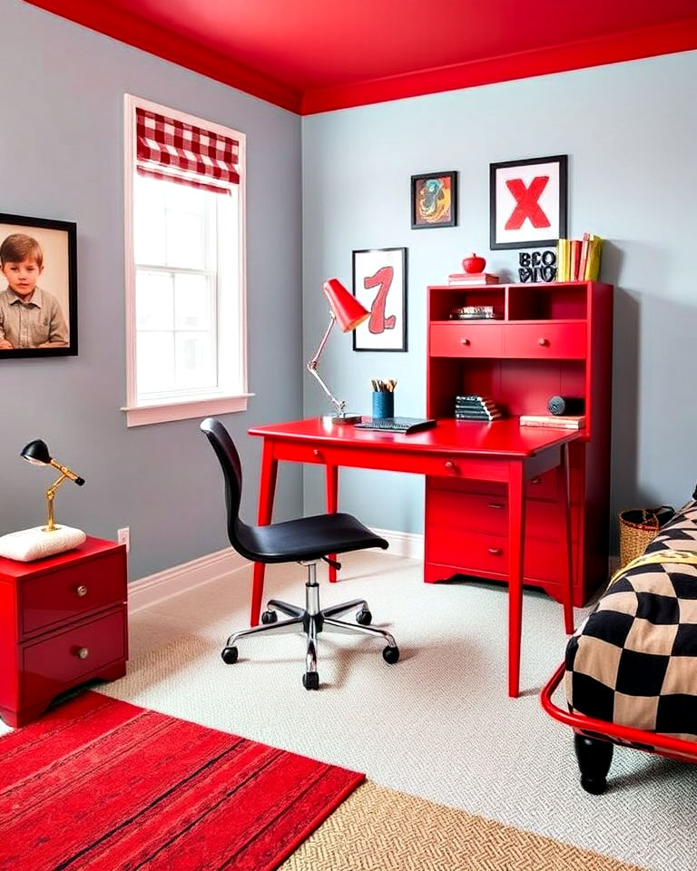 20 Red Boy Room Ideas for a Fun and Energetic Space