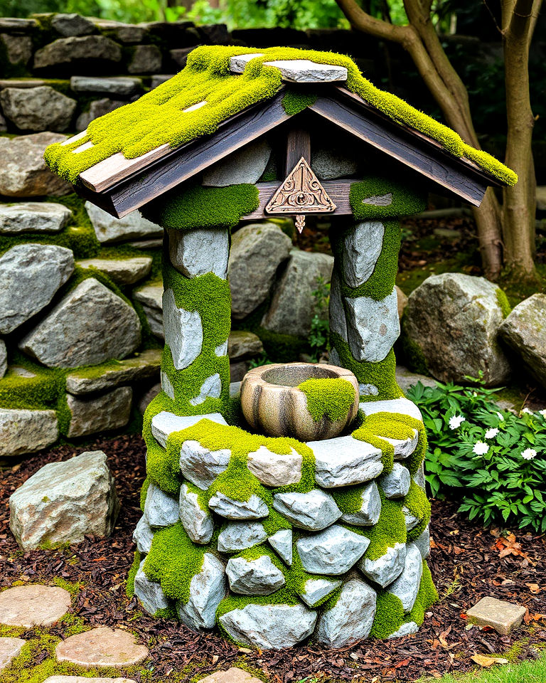 20 Outdoor Wishing Well Garden Ideas for Enchantment