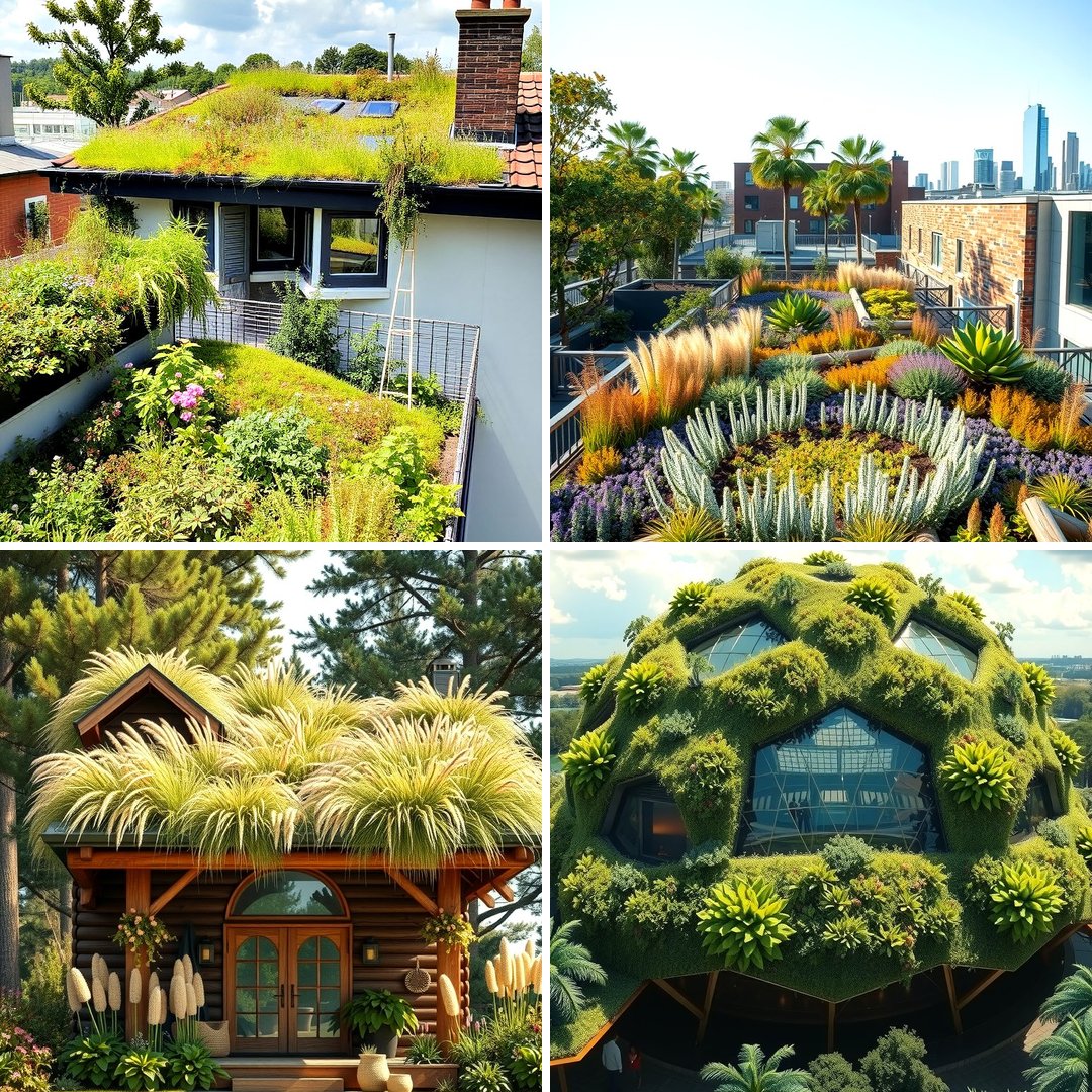 Picture of 25 Houses With Green Roofs for Eco-Friendly Living