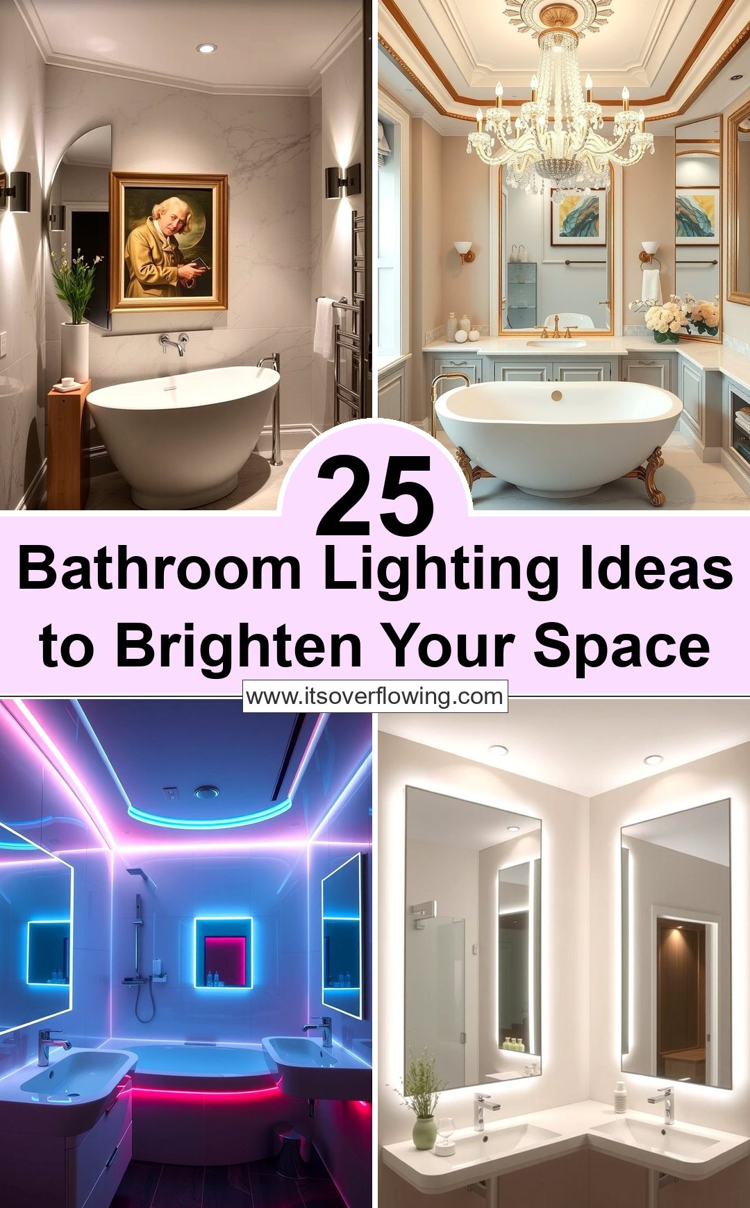 25 Bathroom Lighting Ideas to Brighten Your Space