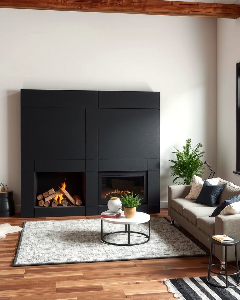 30 Bold Black Living Room Designs for Dramatic Modern Spaces