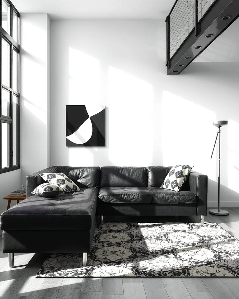 30 Bold Black Living Room Designs for Dramatic Modern Spaces