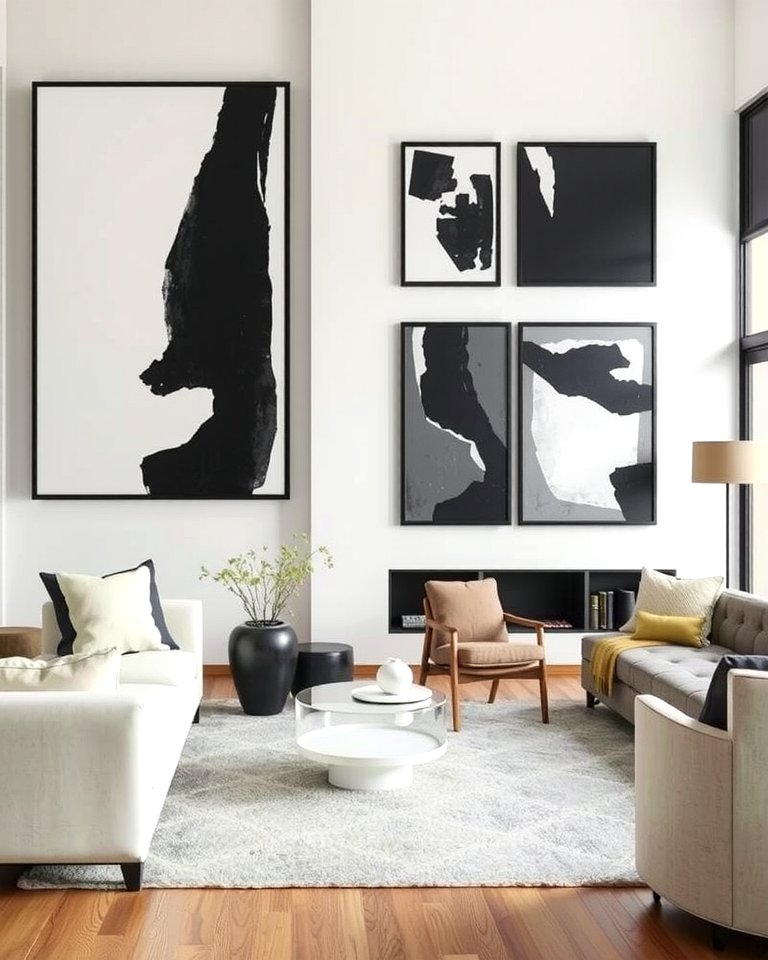 30 Bold Black Living Room Designs for Dramatic Modern Spaces