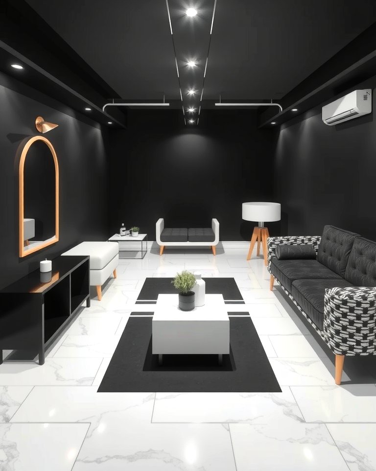 30 Black Basement Design Ideas for a Modern & Cozy Space
