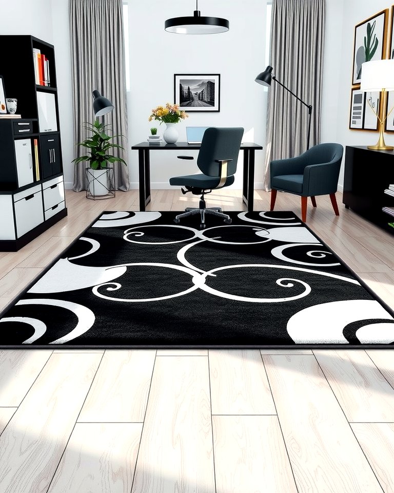 25 Office Rug Ideas to Transform Your Workspace