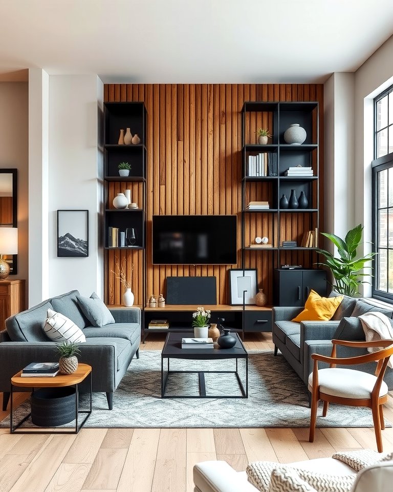 30 Bold Black Living Room Designs for Dramatic Modern Spaces