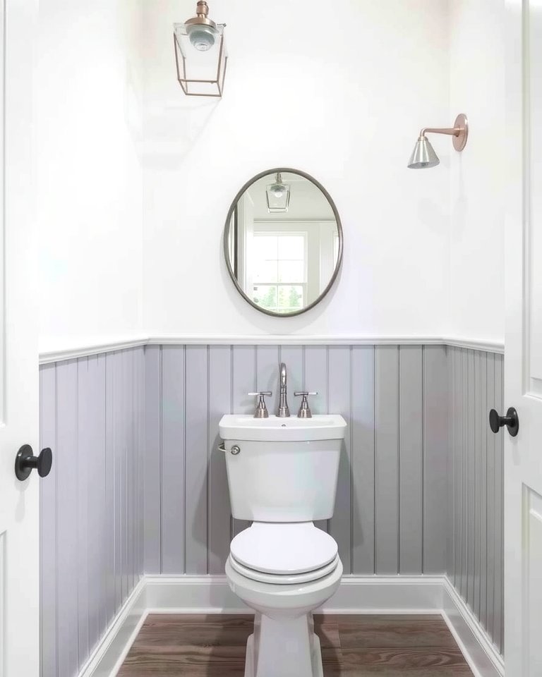25 Powder Room Wainscoting Ideas for a Chic Look