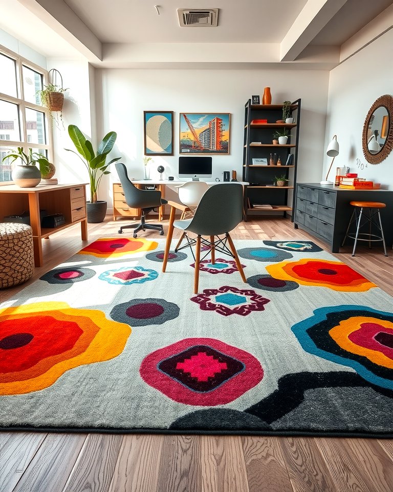 25 Office Rug Ideas to Transform Your Workspace