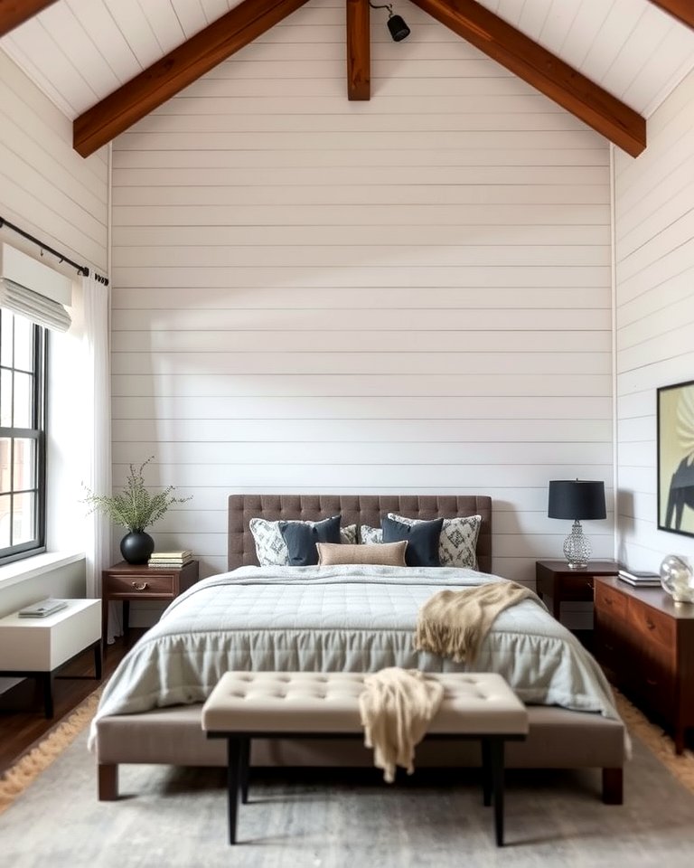 25 Shiplap Bedroom Ideas for a Cozy and Chic Retreat