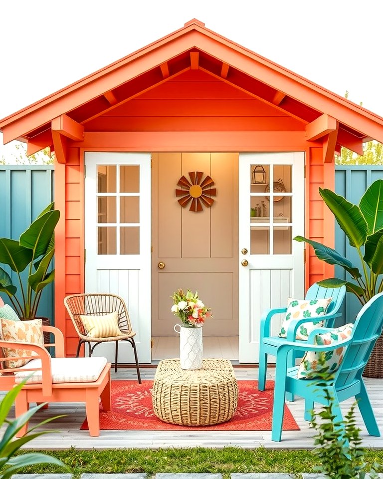 25 Shed Color Ideas to Brighten Your Outdoor Space