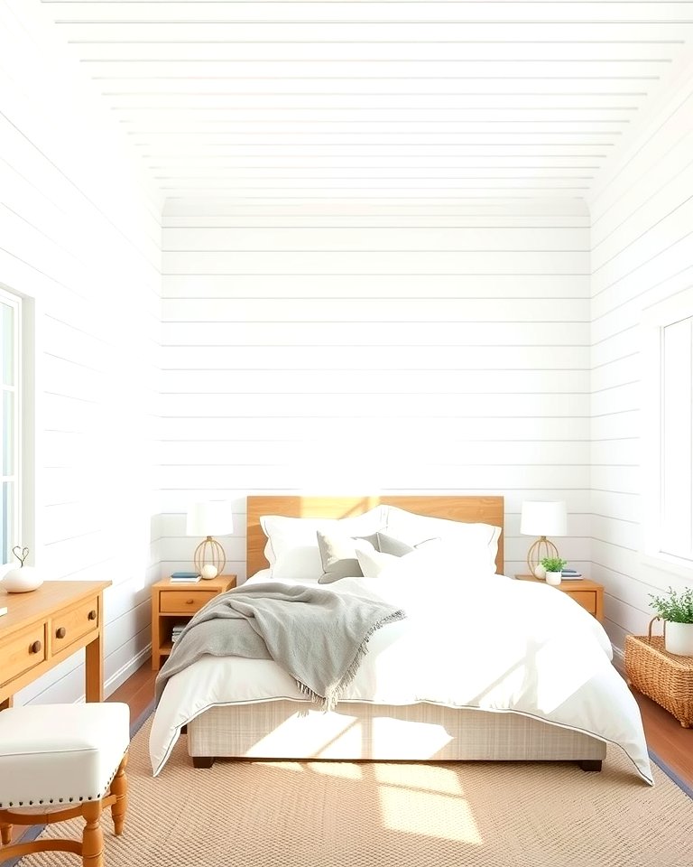 25 Shiplap Bedroom Ideas for a Cozy and Chic Retreat