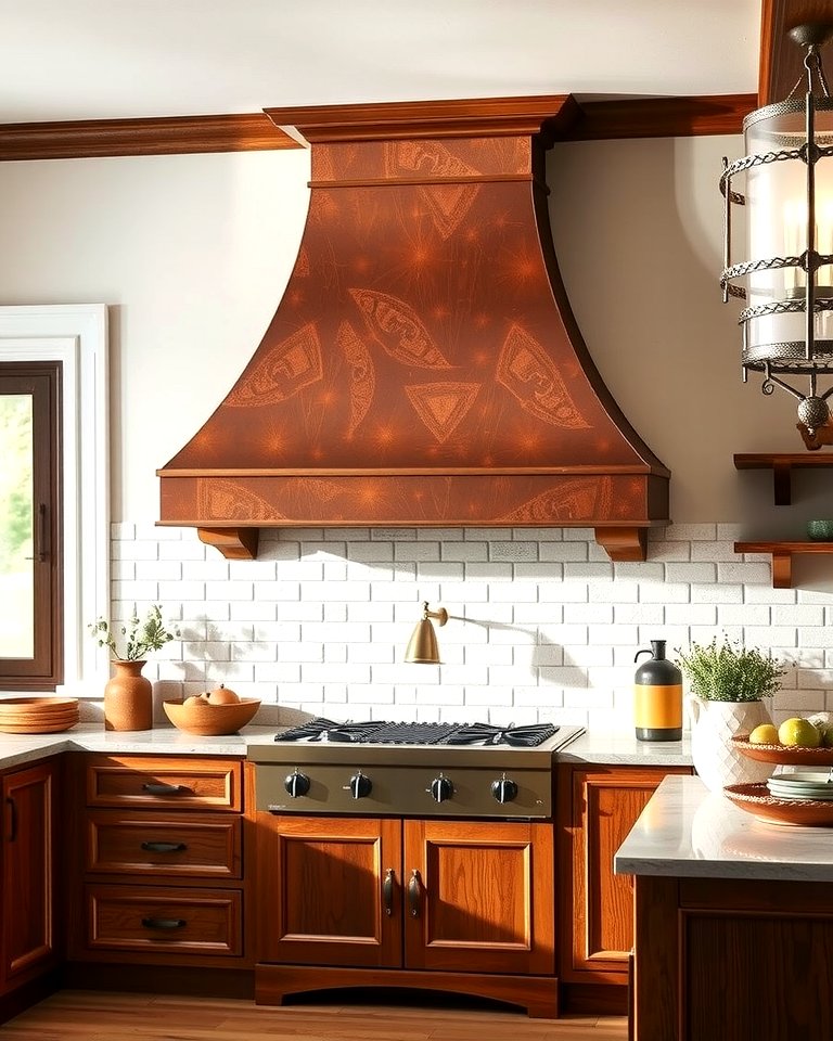 Copper Range Hood Kitchen Ideas