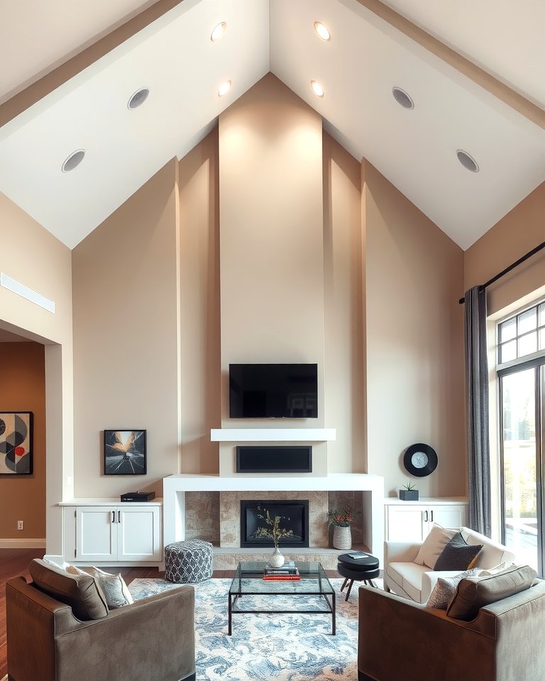 25 Rooms With Fireplaces and Vaulted Ceilings