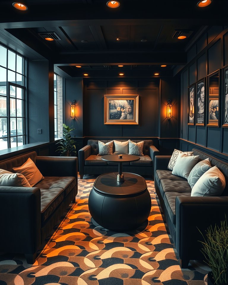 30 Black Basement Design Ideas for a Modern & Cozy Space