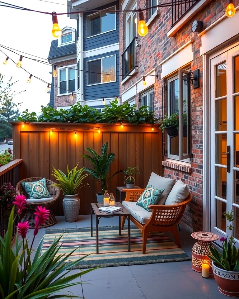 25 Townhouse Patio Ideas for Small Outdoor Spaces