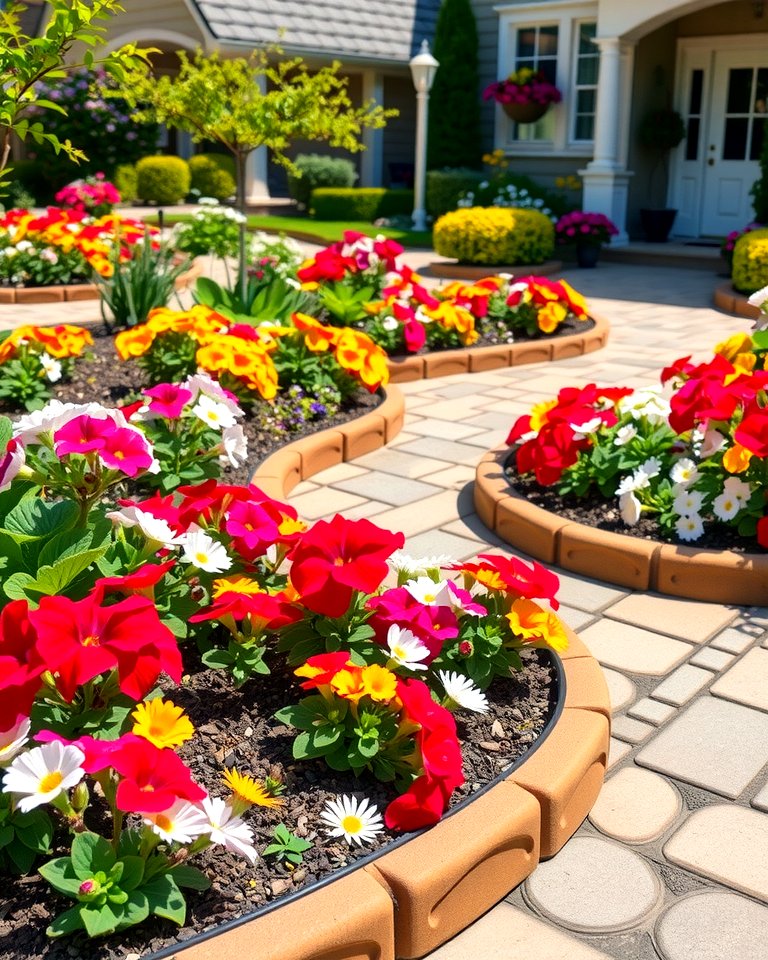 30 Front Yard Flower Bed Ideas for Curb Appeal Boost